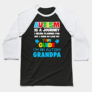 Autism is a journey i never planned Autism Awareness Gift for Birthday, Mother's Day, Thanksgiving, Christmas Baseball T-Shirt